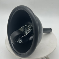 Roue pivotante VIMA Caster en métal avec dôme complet, 2 pouces, en PU/PP, avec anneau en PU pour plateforme mobile
