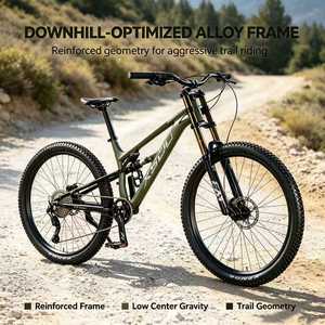 Bicicleta de Montaña de Suspensión Completa de 29 Pulgadas, Bicicleta de Descenso MTB de 27.5 Pulgadas con Frenos Hidráulicos OEM - Product Image 2