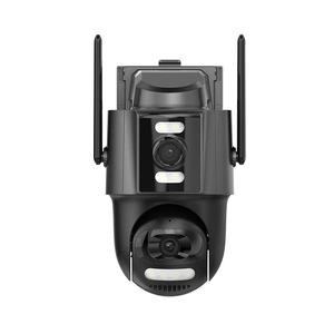 Cámara de Vigilancia Icsee de Doble Lente 4G AOV con Energía Solar y Grabación de 24 Horas, Cámara IP para Uso en Interiores y Exteriores - Product Image 1