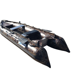 Goethe Goboat GTK370 12ft Whitewater Camo Inflatable Thuyền Đánh Cá Kayak Drop Stitch Kayak Nhôm Thuyền Ghế - Product Image 1