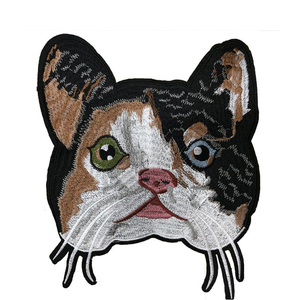 Écusson brodé personnalisé avec logo 3D, badge uniforme, cœur, couleur personnalisée, à coudre, meilleur prix, chat, <span class=keywords><strong>chien</strong></span>, alphabet, fleur, dessin animé, brodé - Product Image 1