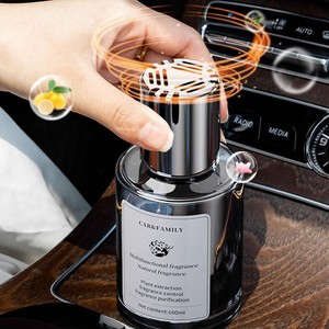 Désodorisant multifonctionnel pour voiture 160ml, évaporation naturelle, parfum de luxe pour grille d'aération - Product Image 1