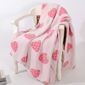 Manta de punto 100% poliéster personalizada, de lujo, suave y cómoda, de 50*60 cm, para cama o sala de estar - Product Image 6