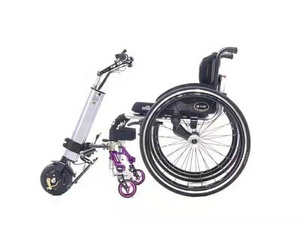 Wiswing — moto électrique Q6 pour <span class=keywords><strong>fauteuil</strong></span> <span class=keywords><strong>roulant</strong></span>, conduite intelligente avec <span class=keywords><strong>moteur</strong></span> sans balais, remorque Q6 - Product Image 5