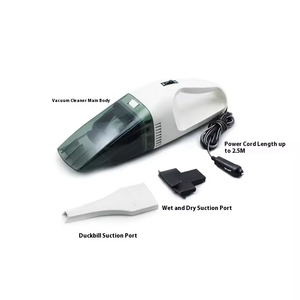 Aspirapolvere Portatile Wireless di Alta Qualità con Ricarica Senza Fili, Dispositivo a Ventosa per Auto, Doppio Uso per Superfici Asciutte e Bagnate, 60W - Product Image 5