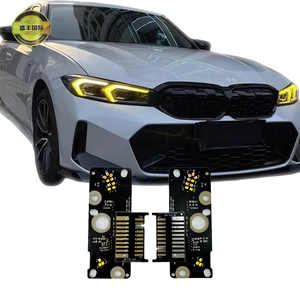 שנפנג עיניים זהובות חדשות DRL לסדרה 3 G20 G21 G28 יורו 2023+ פנסי LED צהובים שדרוג 12V אחריות 12 חודשים - Product Image 1