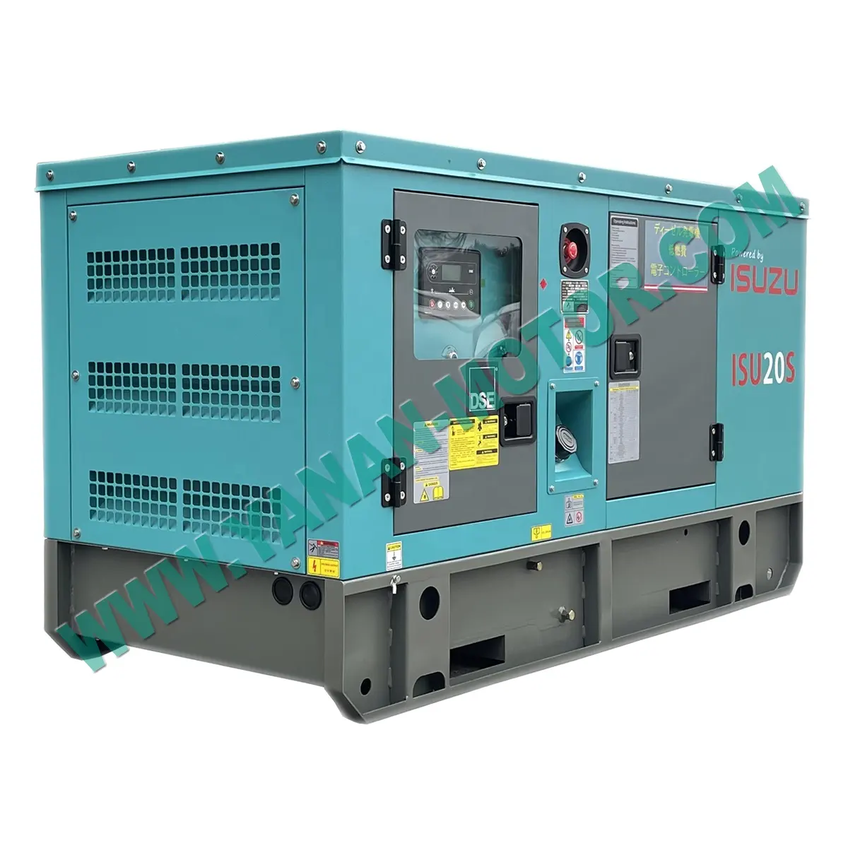 Super Silent Diesel Generator With ISUZU Engine Hot Sales For Blue Power Generator Diesel 30kw