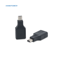 Adaptador USB a hembra a Mini USB macho OTG para coche AUX MP3 MP4 tabletas teléfonos U-Disk conector de datos