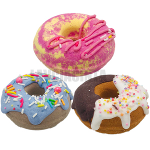 Bombas <span class=keywords><strong>de</strong></span> Baño Artesanales con Forma <span class=keywords><strong>de</strong></span> Donut, con Aceite Esencial <span class=keywords><strong>de</strong></span> Bergamota y Manzanilla, para Mejorar el Estado <span class=keywords><strong>de</strong></span> Ánimo y Aliviar la Ansiedad - Product Image 3