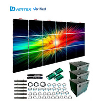 Pantalla LED de 4m x 3m, Panel de Video Wall LED P2.6 P2.9 P3 P3.91, Fondo de Pantalla LED de 500*500mm para Interiores y Exteriores