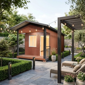 Casa Mobile Moderna Certificata CE, <span class=keywords><strong>Bungalow</strong></span> Modulare di Lusso con Design Prefabbricato in Vetro Triangolare - Product Image 2
