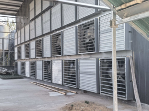 Nuevas Jaulas para Gallinas Ponedoras Tipo H, Duraderas, de Acero Galvanizado, para Sistema de Cría Avícola en Batería, con Alimentación Automática - Product Image 6