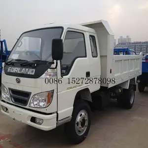FOTON FORLAND 4x2 4x4 RHD 소형 유압 리프팅 덤프 트럭 팁 주는 사람 트럭 가격 판매 제조 업체