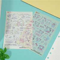 Service OEM ODM Hercter, faible MOQ, logo personnalisé, usine, autocollant Washi Ocean pour la décoration de chambre Otaku