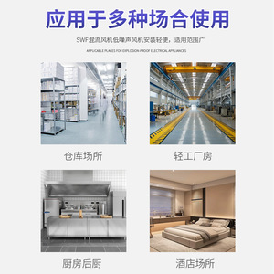 High-Efficiency Low-Noise Mixed-Flow SWF Explosion-Proof Industrial Exhaust <b>Fan</b> <b>Large</b>-Volume Duct Axial Flow Exhaust <b>Fan</b> - Product Image 4