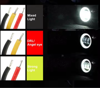 Barre lumineuse de travail Led, 30W, barre d'éclairage pour voiture, camion