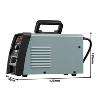 Nouvelle machine à souder MIG sans gaz ZOJAN IGBT Inverter 220V portable avec double affichage numérique, fil de 0,8 mm, pour bricolage domestique, 3-en-1
