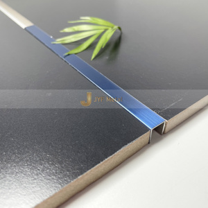 Profilé en U en acier inoxydable architectural EX513 pour revêtement mural intérieur, garniture de carrelage en forme de U, projets commerciaux d'intérieur - Product Image 2