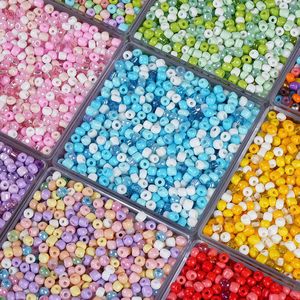 30 جرام من حبات البذور المختلطة الألوان 4 حبات زجاج كريستال يدوية الصنع تصنعها بنفسك - Product Image 2