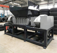 Broyeur de pneus usagés haute performance pour le broyage et le recyclage de pneus entiers