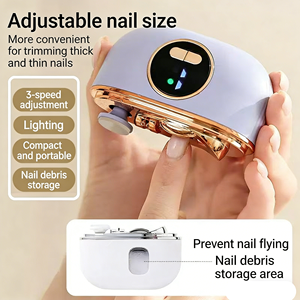 Cortauñas Eléctrico Automático para Bebés y Niños con Cuchilla Curva, Diseño Inalámbrico Recargable, Apertura de Mandíbula Ancha y Portátil - Product Image 4