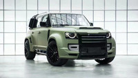 Kit carrosserie large pour Land Rover Defender LM, en matériau PP, comprenant pare-chocs avant et arrière, lèvres avant et arrière, aileron arrière