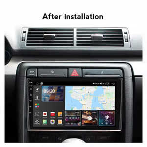 Reproductor de vídeo Multimedia para coche Android 12 para <span class=keywords><strong>AUDI</strong></span> <span class=keywords><strong>A4</strong></span> 2002-2008 Radio Estéreo Audio navegación - Product Image 2