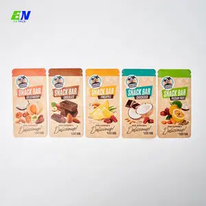 Packing Bags Digital Printing Eco Food Packaging Pouch Compostable Sachet Ice Cream Packaging Bag