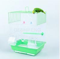 Cage à oiseaux de perroquet de perruche en métal de fer Offre Spéciale Cage à oiseaux de petite taille avec la taille de bonne qualité 30 22 38cm/4