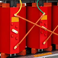 Transformateur de puissance sec à trois enroulements SCB11-10 0,4 kV, entrée 10 kV, sortie 400 V, 50 Hz 60 Hz