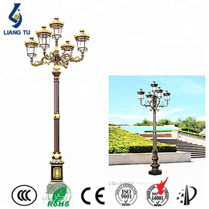 Rétro E27 IP65 de style <span class=keywords><strong>italien</strong></span> européen personnalisé en usine réverbère LED de paysage de jardin extérieur - Product Image 2