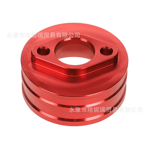 Adaptateur de base d'admission en aluminium Zhen Nirui, espacement des trous de 37 mm, pour réparation de carburateur de scooter, montage supérieur - Product Image 1