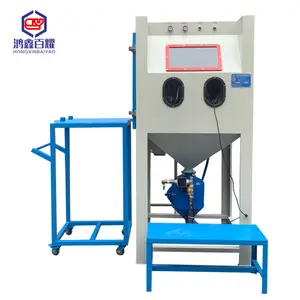 Sand Blasting Machine Equipment Cabinet Pressure Sandblasting Cabinet High Pressure Sandblaster Pressure Sandblaster