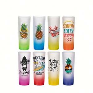 Vasos de chupito de 2.5 oz para sublimación, con acabado esmerilado y color degradado, personalizables al por mayor, 2023 - Product Image 4