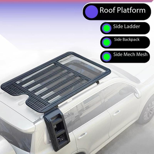 Escalera Lateral Plegable de Aleación de Aluminio Jaecoo J6 para Chery ICAR 03 (2024-), Accesorio Negro para Techo de Auto - Product Image 4