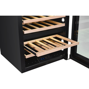 <span class=keywords><strong>Cave</strong></span> <span class=keywords><strong>à</strong></span> <span class=keywords><strong>vin</strong></span> <span class=keywords><strong>à</strong></span> porte en verre VI30D Alimentation directe d'usine <span class=keywords><strong>Cave</strong></span> <span class=keywords><strong>à</strong></span> <span class=keywords><strong>vin</strong></span> murale encastrée électrique <span class=keywords><strong>à</strong></span> double zone entièrement <span class=keywords><strong>intégrée</strong></span> Noir - Product Image 6