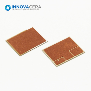 0,38mm bis 1,0mm Dicke AlN Keramiksubstrat mit Kupferbeschichtung für IGBT LED RF Hochfrequenz PCB Wärmeableitung - Product Image 2