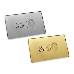 บัตรเชิญสมาชิกวีไอพีสีดำด้านสุดหรูพร้อมโลโก้ปั๊มทองแบบกำหนดเอง - Product Image 5