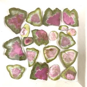 Rodaja de Turmalina Sandía, Gema Natural de Gran Tamaño, Rodaja de Turmalina Sandía Suelta - Product Image 2