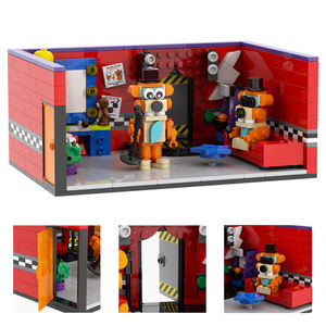 MOC1557 Habitación <span class=keywords><strong>de</strong></span> <span class=keywords><strong>Freddy</strong></span>, 520 Piezas, Bloques <span class=keywords><strong>de</strong></span> Construcción del Juego Five Nights at <span class=keywords><strong>Freddy</strong></span>'s, Modelo Educativo Creativo para Armar, Regalo para Niños - Product Image 4