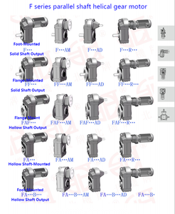 Réducteur d'engrenages hélicoïdaux à montage sur pied série F <span class=keywords><strong>Beiji</strong></span>, boîte de vitesses conique en alliage d'aluminium, réducteur de transmission de précision - Product Image 6