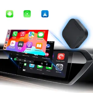 Plug and Play Support HDMI output CarPlay Android Ai Box Wired To Wireless Android Auto Box multimedia Android carplay box