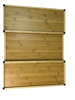 Organisateur de tiroir extensible en bambou Chenzhu, plateau de service pour commode, accessoires de cuisine