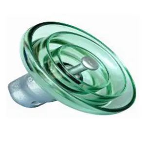 U210B Factory Best-selling High-quality Pole Suspension Glass Insulator Strings For Vietnam South Africa And Peru