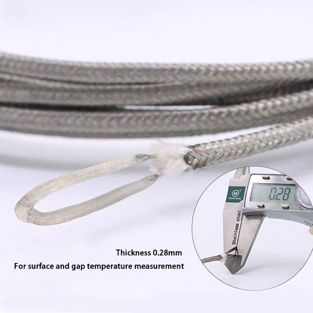 K Type Thermocouple Surface Mount Temperature Sensor Weld Point Probe Customizable OEM ODM Support