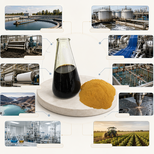 Agentes para el Tratamiento del Agua, Fabricante de Sulfato Ferroso, Polisulfato Ferroso Fe2SO4·3, Sulfato Ferroso para la Purificación del Agua - Product Image 4