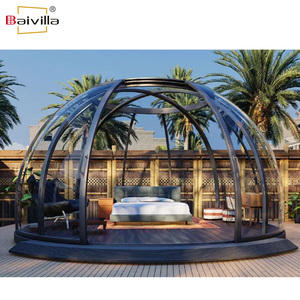 Tente <span class=keywords><strong>Igloo</strong></span> transparente, imperméable et coupe-vent, de luxe, préfabriquée, pour l'extérieur, en polycarbonate, PC, étoile, maison dôme à bulles à vendre - Product Image 5