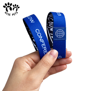 Yeni tasarımlar özel Polyester streç bilek bandı Pulsera Elastica dokuma etiket kumaşı süblimasyon baskı olay elastik bileklik - Product Image 3