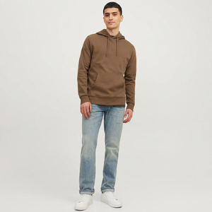 Sudadera con Capucha Simple de Tacto Suave y Corte Holgado para Hombre y Mujer - Product Image 1