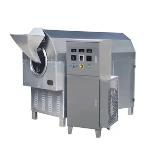 Máquina de torneamento rotativa de 20-1000kg por lote, grão e nozes, máquina de torneamento para vegetais sementes/soja/sésame/peanut